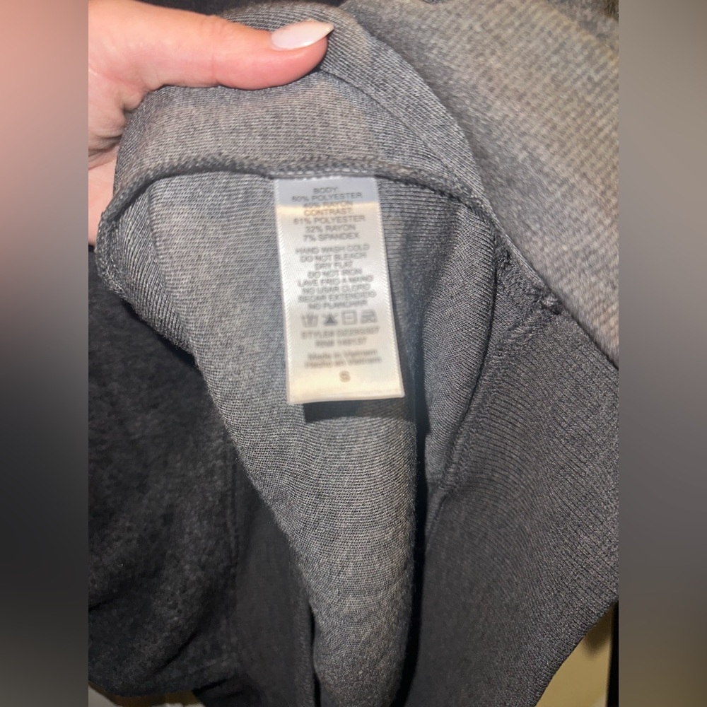 NWT Double Zero Double Zero Oversized Crewneck Sw… - image 3